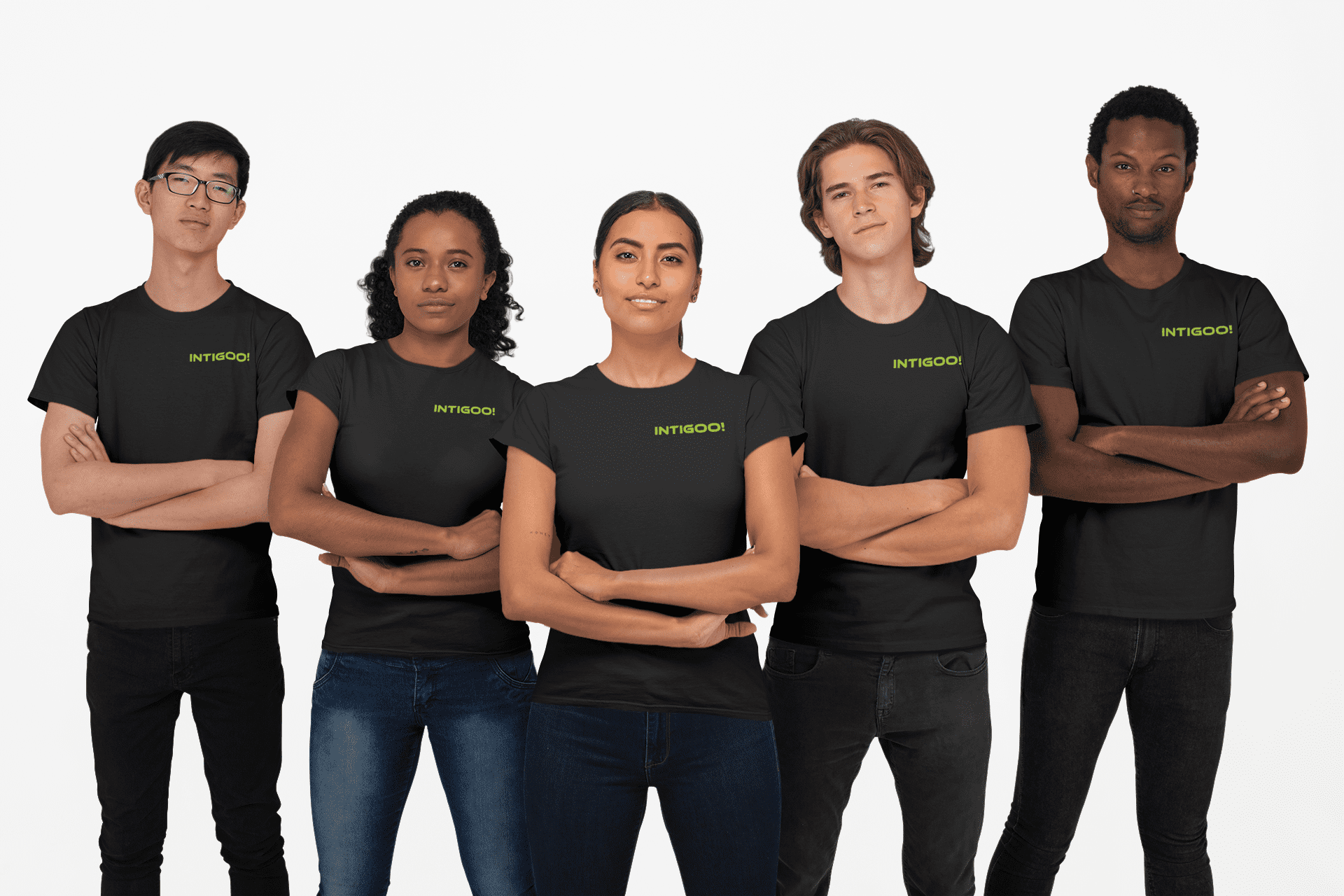 mockup-of-a-diverse-esport-team-wearing-t-shirts-26392